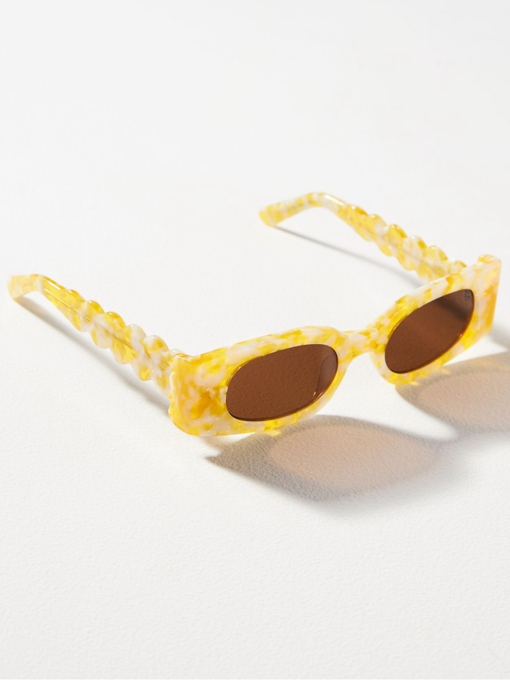 Nwt rectangle wavy sunglasses